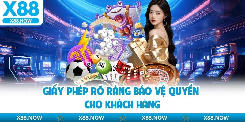 Giấy phép rõ ràng bảo vệ quyền cho khách hàng